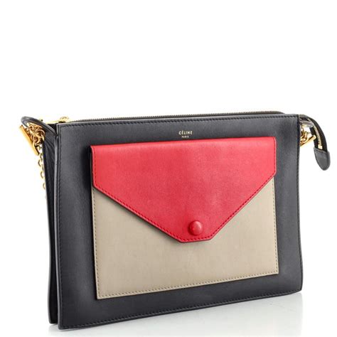 celine pocket clutch